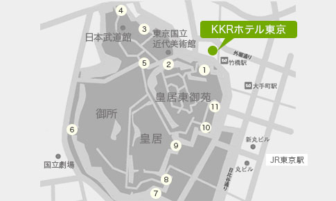 散策コース・江戸城の門めぐりコース