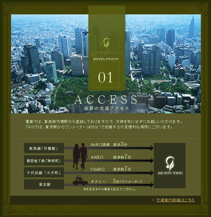 抜群の交通アクセス